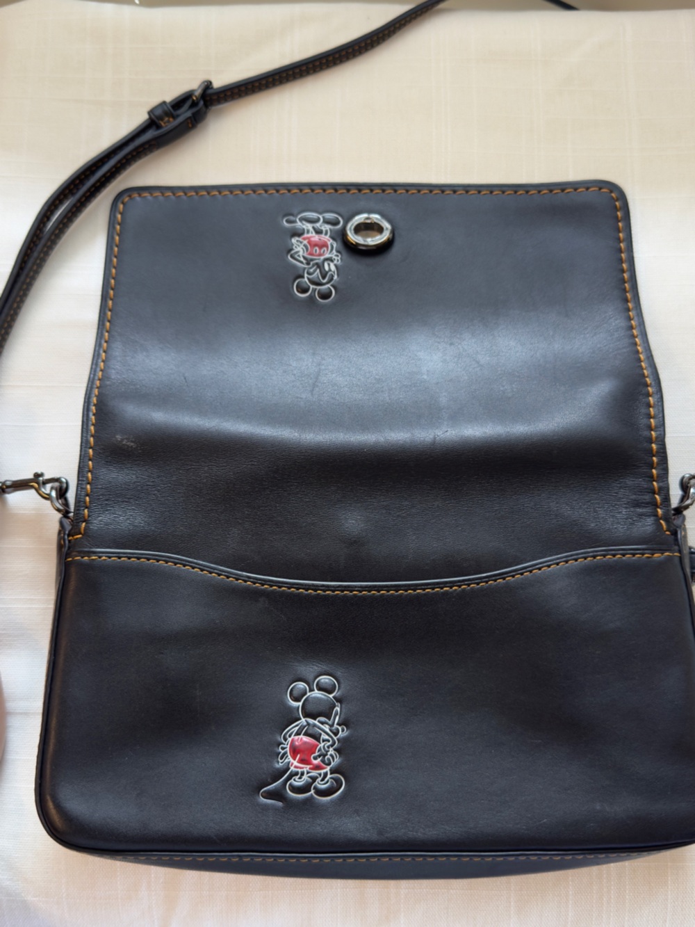 Disney x Coach Mickey Mouse Dinky Crossbody Bag [Limited Edition] - Picture 8 of 10